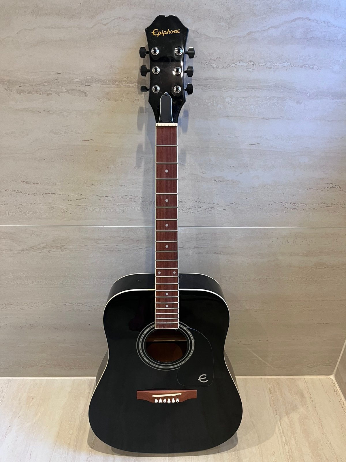 Epiphone songwriter acoustic guitar, Ophalen, Zo goed als nieuw, Western- of Steelstringgitaar