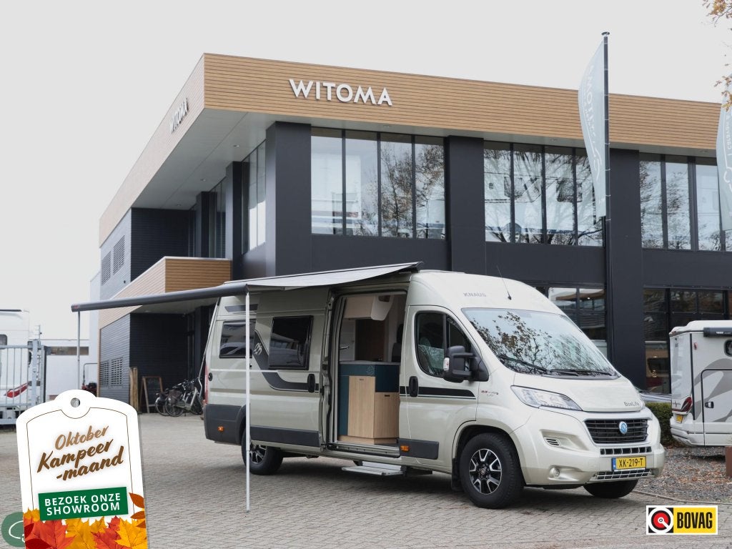 Knaus Boxlife 630 ME Euro 6 WEINIG KM !, Verwarmde buitenspiegels, Ringverwarming, Raamblindering, Fiat