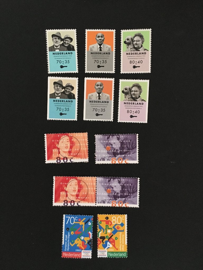 i132-1557pf Nederland 1993 NVPH1557 tm1564 -/-1560 Postfris, Postzegels en Munten, Ophalen of Verzenden, Na 1940, Postfris