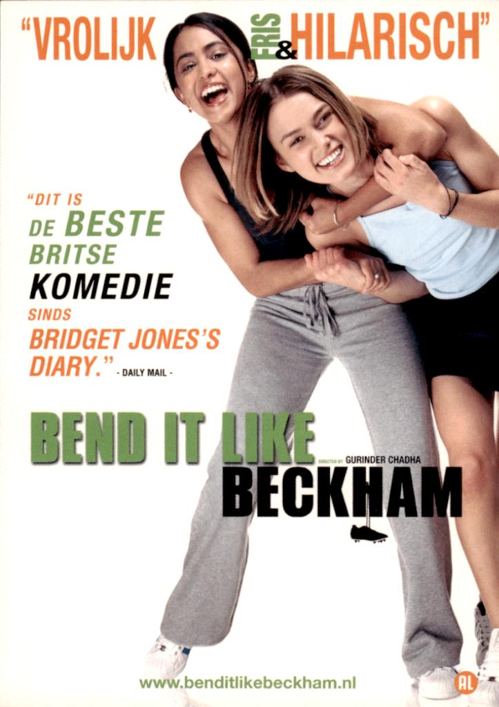 promotiekaart, film Bend it like Beckham, Verzenden, 1980 tot heden, Ongelopen, Sterren en Beroemdheden