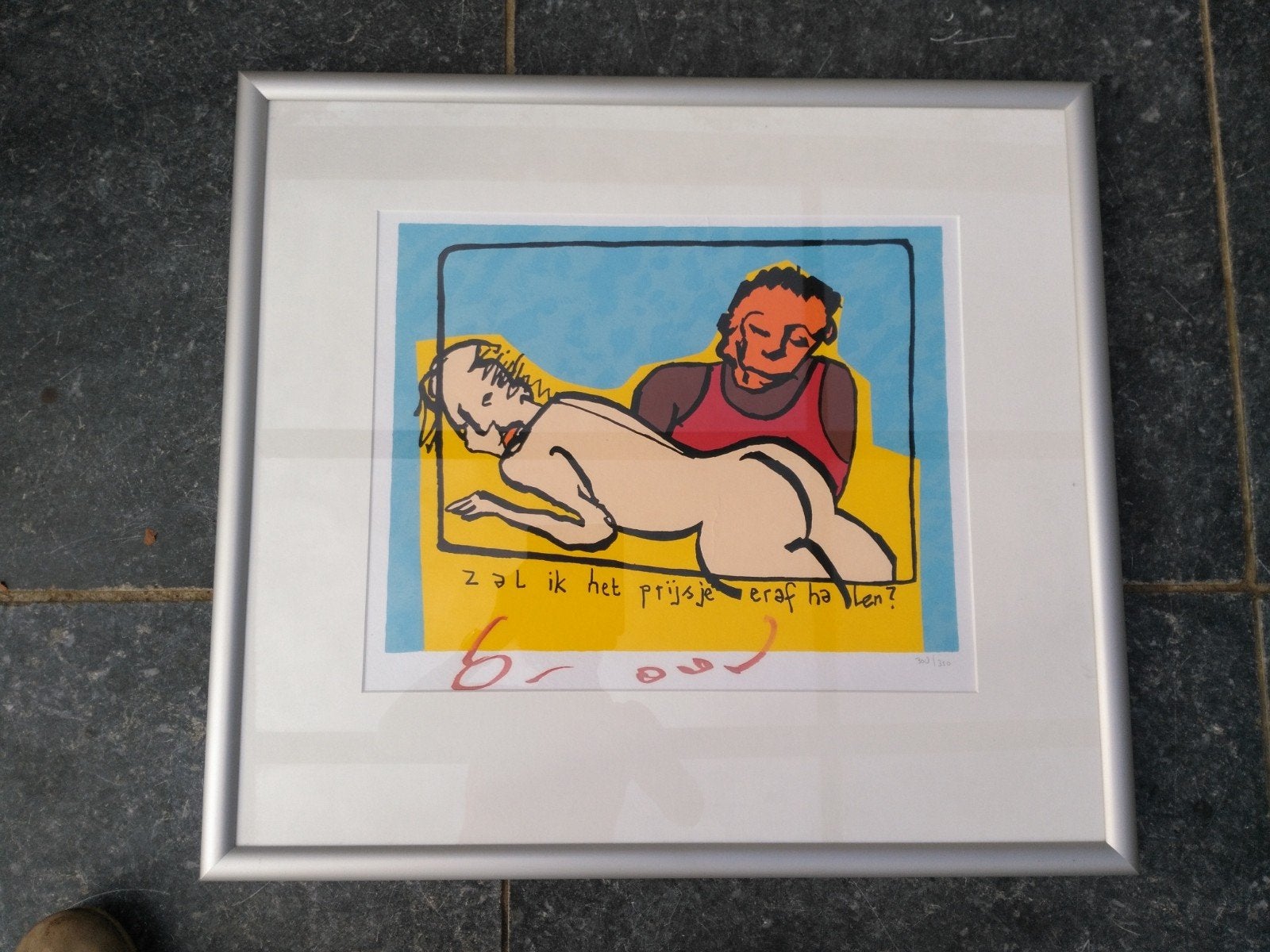 Herman Brood zeefdruk, Ophalen of Verzenden
