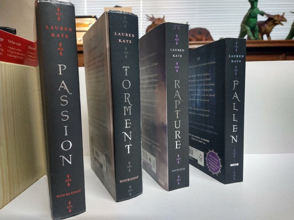 LAUREN KATE - The FALLEN SERIES QUARTET (4 engl. incl 2x HC, Verzenden, Zo goed als nieuw, LAUREN KATE