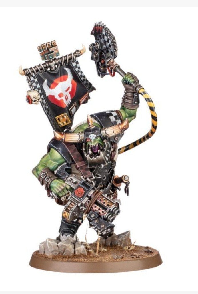 Warhammer 40K Armageddon Warboss (nieuw op sprue), Hobby en Vrije tijd, Wargaming, Ophalen of Verzenden, Nieuw, Warhammer 40000