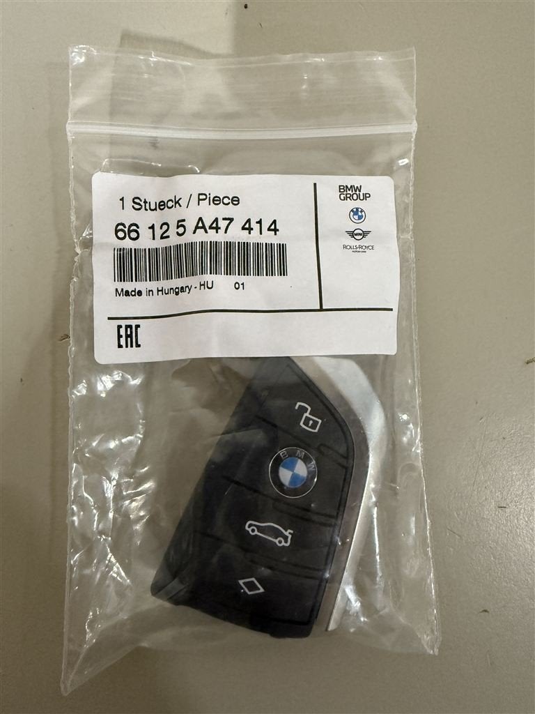 Bmw Sleutel - 66125a47414 zwart zwart, Auto diversen, Auto-accessoires, Ophalen of Verzenden, Nieuw
