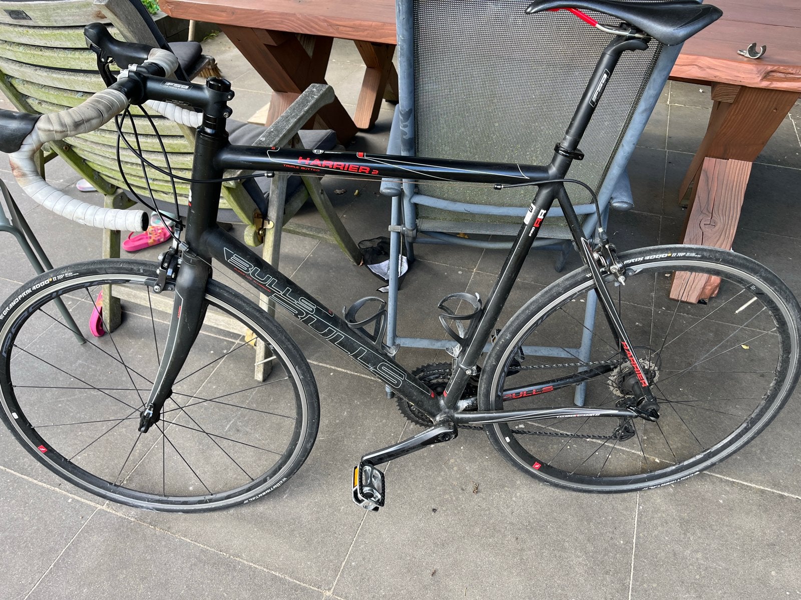 Bulls Harrier 2 Racefiets mt 62 Shimano 105 Fulcrum Racing 3, Fietsen en Brommers, 28 inch, Gebruikt, Aluminium, 61 tot 65 cm