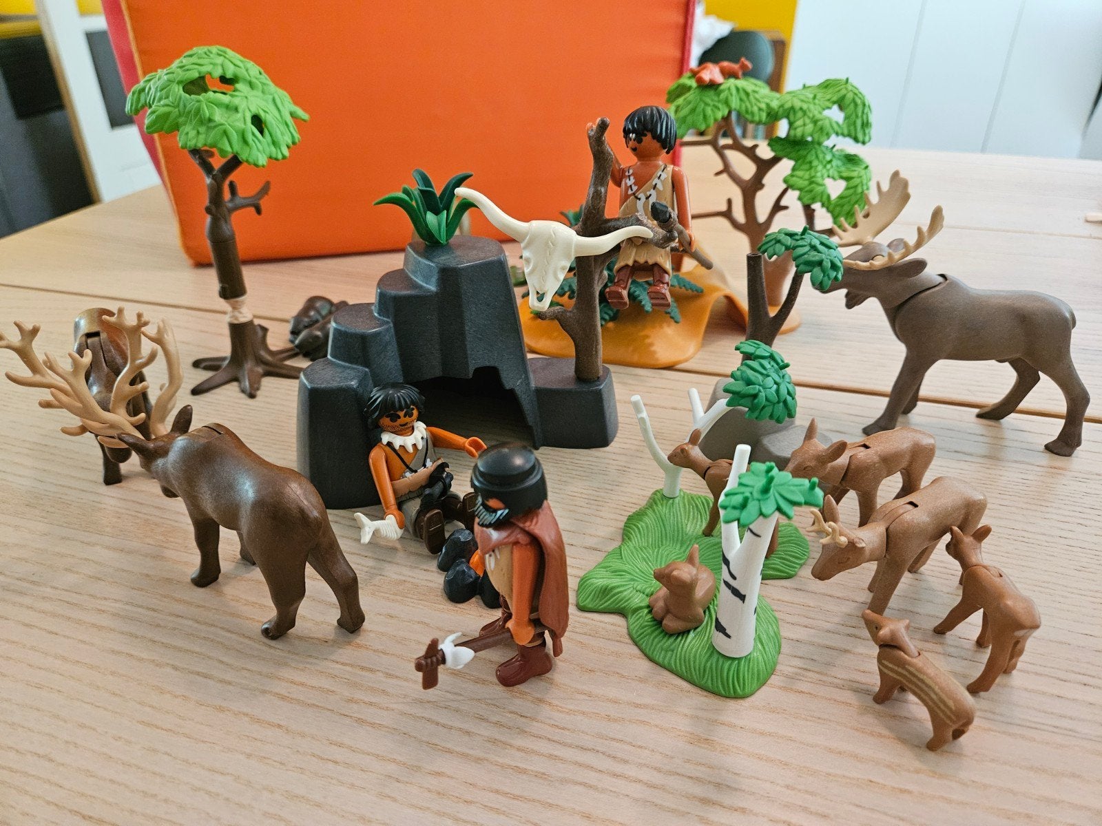 Playmobil Prehistorie Set met Jagers en Dieren, Ophalen of Verzenden