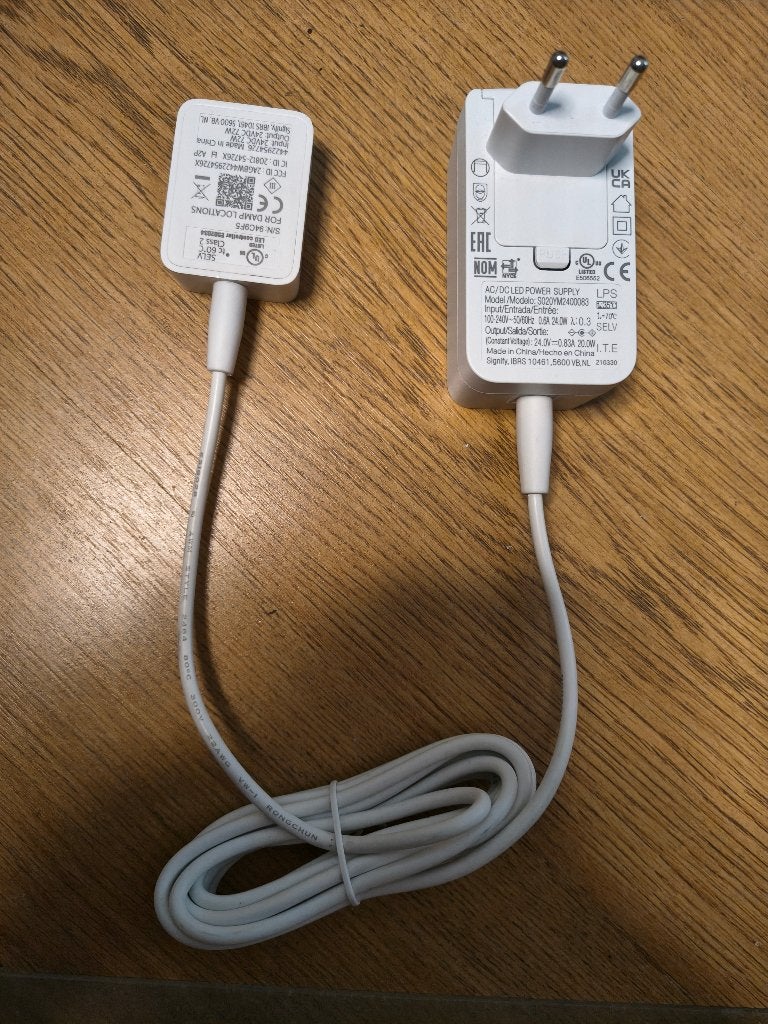 Pilips Hue 24 V Adapter en controller Hue Play Gradient Tube, Led-lamp, Bluetooth, Zo goed als nieuw, E27 (groot)