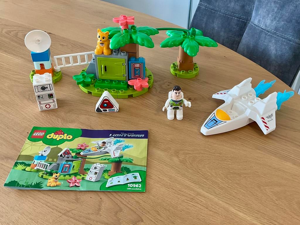 Duplo - Buzz Lightyear Planeetmissie - 10962 - compleet, Ophalen of Verzenden, Zo goed als nieuw