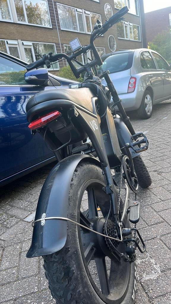 Fatbike ouxi v8 dubbele accu, Ophalen, Zo goed als nieuw, Overige typen