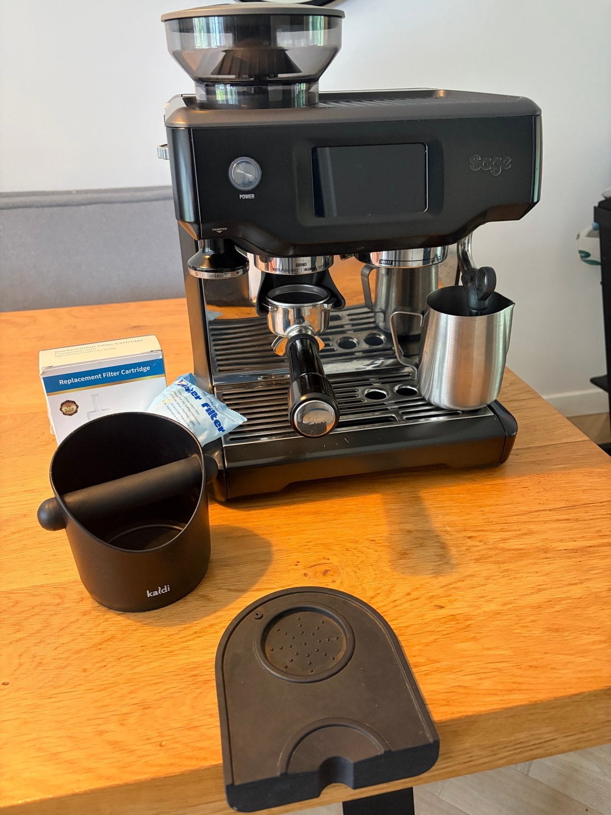 Sage Barista Touch Espressomachine, Ophalen, Afneembaar waterreservoir, Espresso apparaat, Koffiebonen