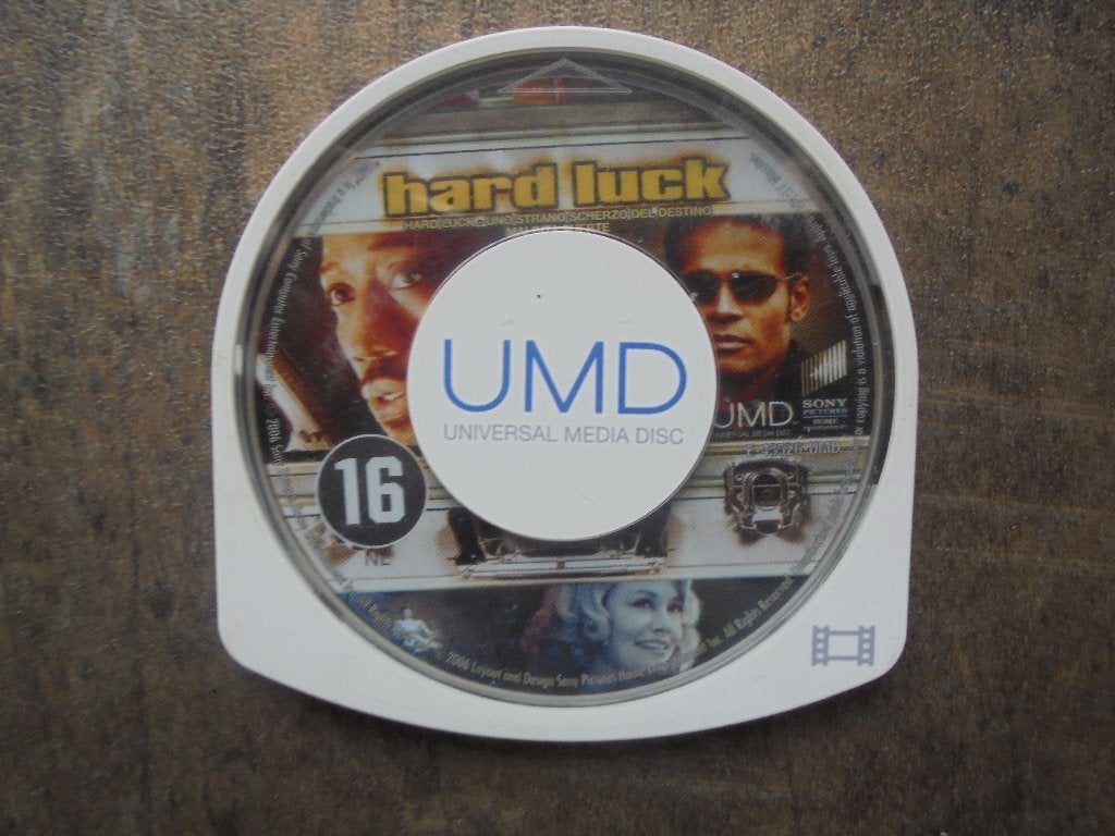 Video Hard Luck voor PSP (zie foto's), Spelcomputers en Games, Games | Sony PlayStation Portable, Gebruikt, Overige genres, 1 speler