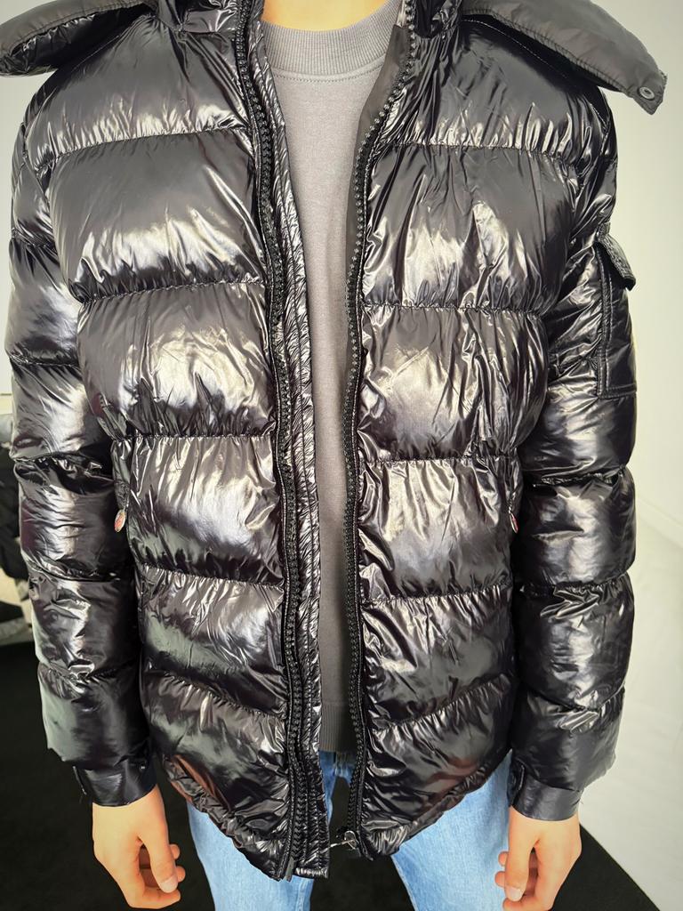 Moncler Kinder Winter Jas (Kindermaat M), Kleding | Heren, Jassen | Winter, Ophalen of Verzenden, Nieuw, Overige maten, Zwart