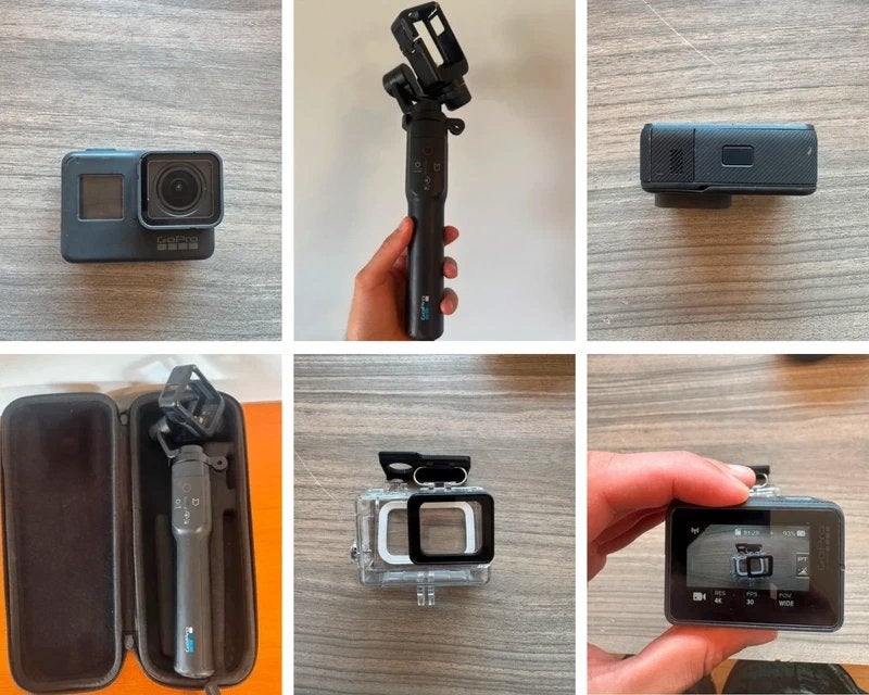 GoPro HERO5 Black + Protective Case + Gimbal