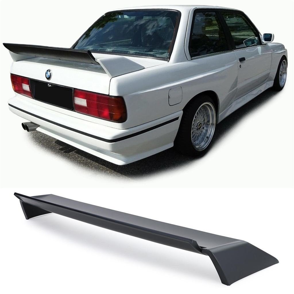 Evo Achterklep Spoiler Voor BMW E30 Mat Zwart, Verzenden, Automotive Parts, A.parts@hotmail.nl, Trasmolenlaan 12 3447 GZ Woerden