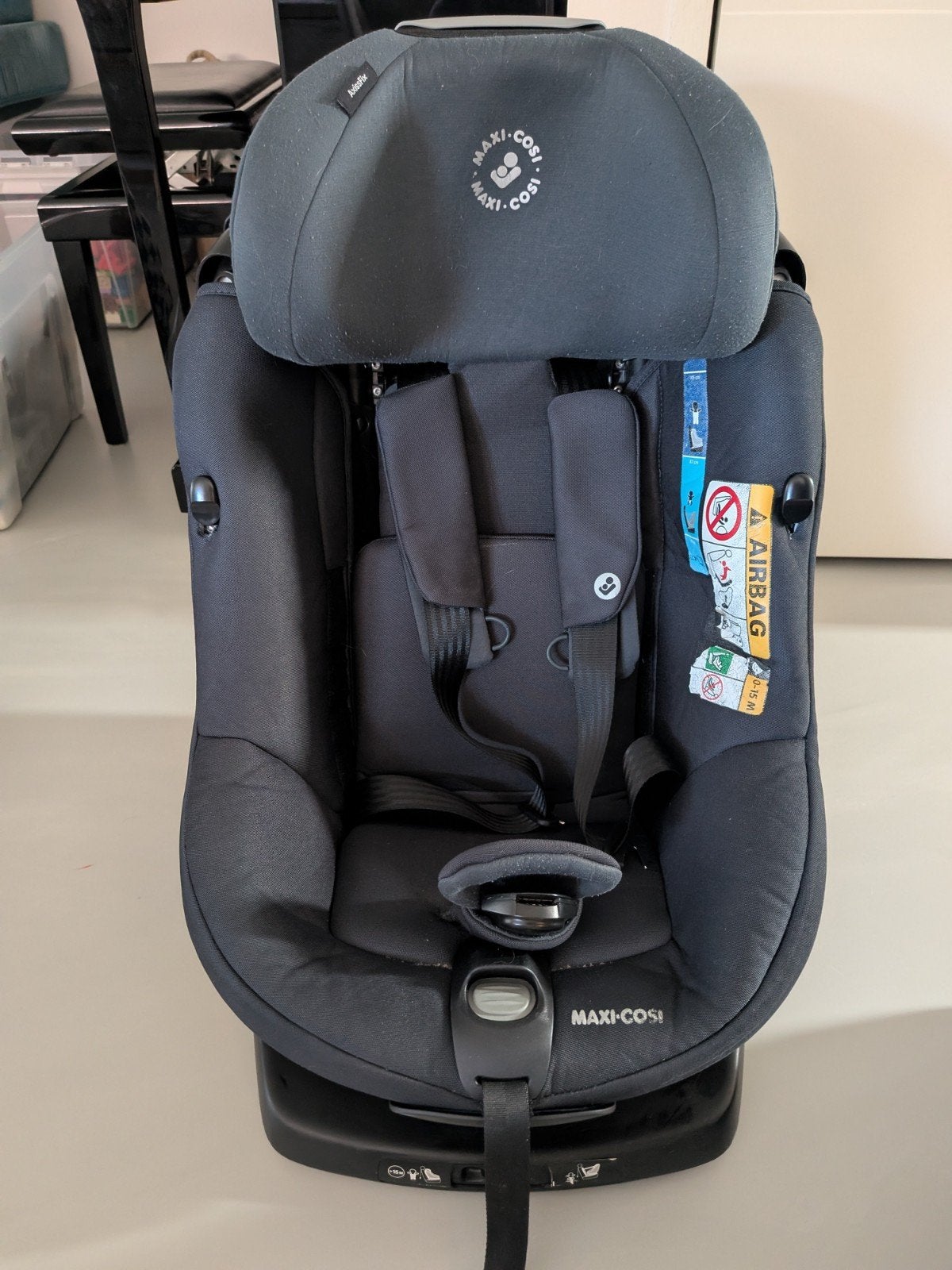 Maxi-Cosi AxissFix iSize 360 Draaibaar Autostoeltje, Kinderen en Baby's, Autostoeltjes, Ophalen, Verstelbare rugleuning, Gebruikt