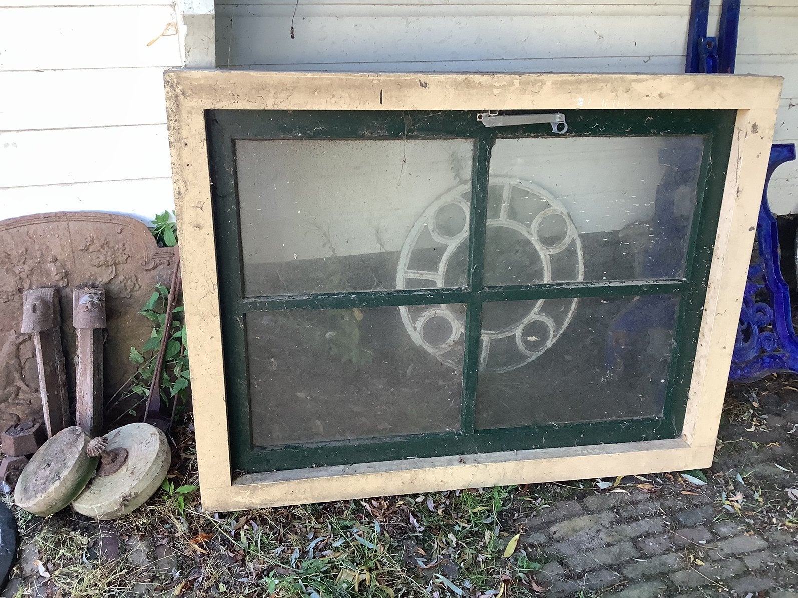 Kozijn met raam, Doe-het-zelf en Verbouw, Kozijnen en Schuifpuien, Ophalen, Zo goed als nieuw