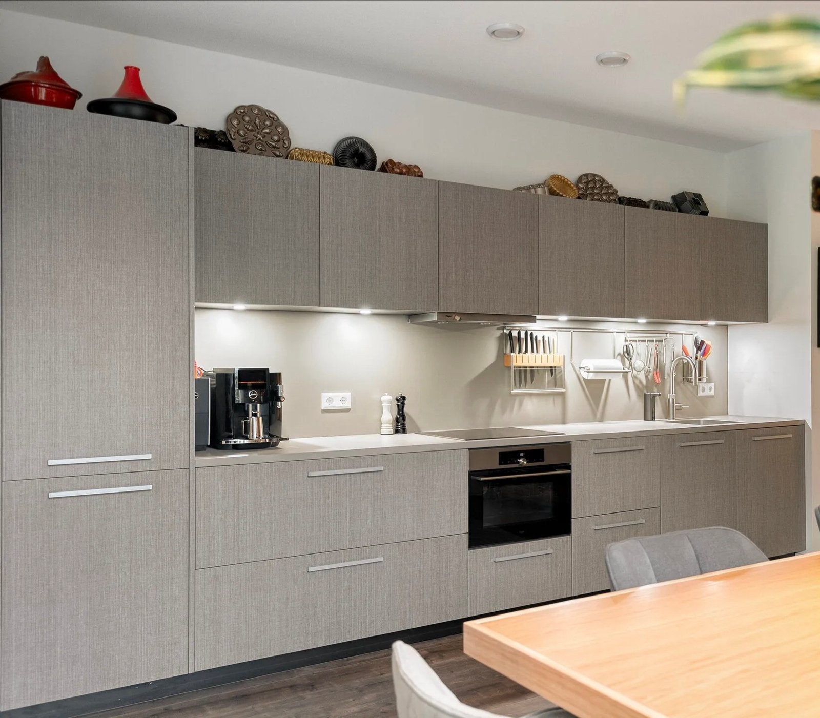 Keller Raster 130/214 Keuken BRONX Linnen verticaal 2024, Ophalen, Enkelwandige keuken, Zo goed als nieuw, Kunststof