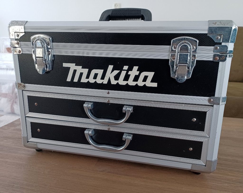 Makita 12V Accu Boor/schroefmachine Set in Aluminium Koffer