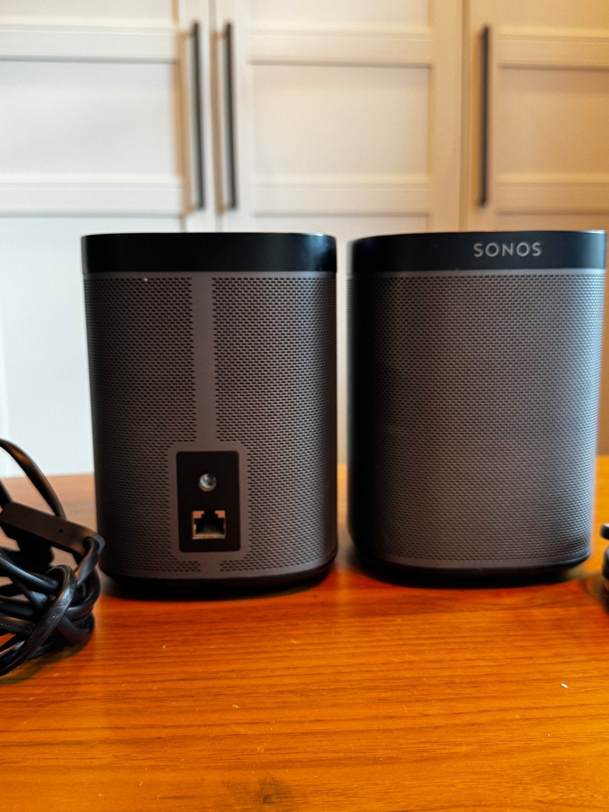 2x Sonos Play 1 Zwart in Nieuwstaat