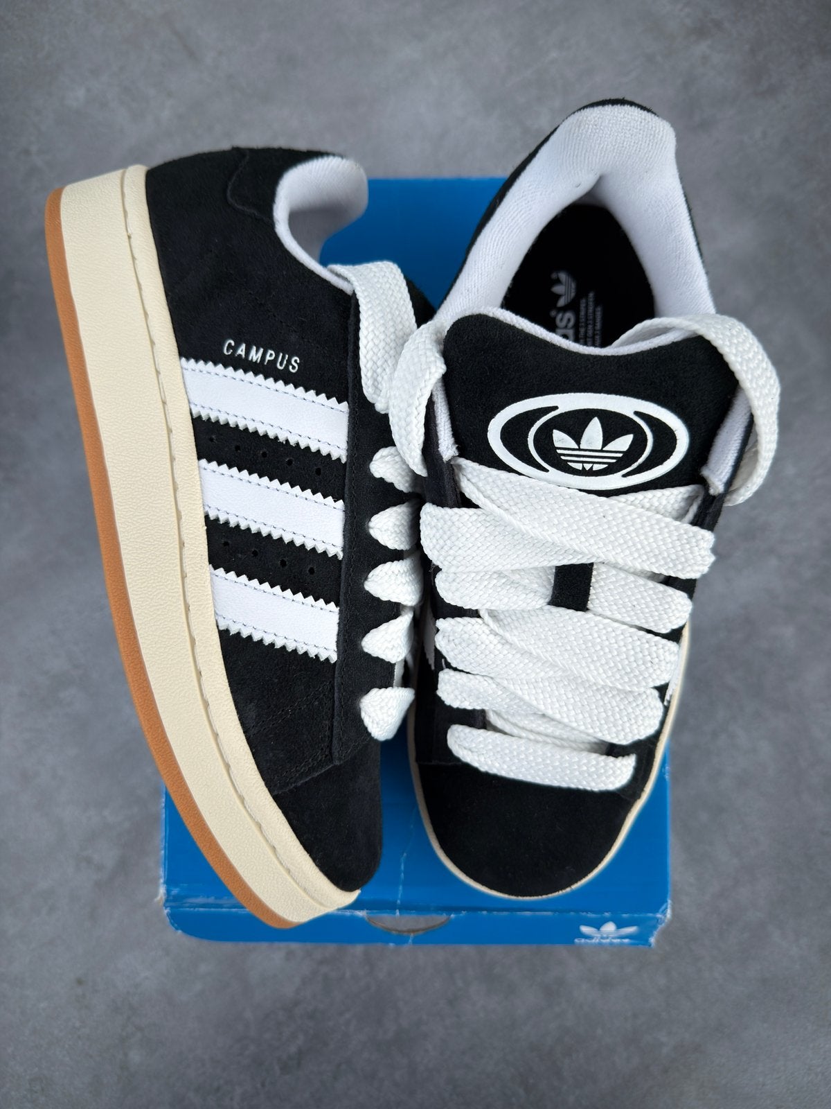 Adidas Campus 00s Core Black White - Maat 36 2/3, --, Zwart, Nieuw, Ophalen of Verzenden