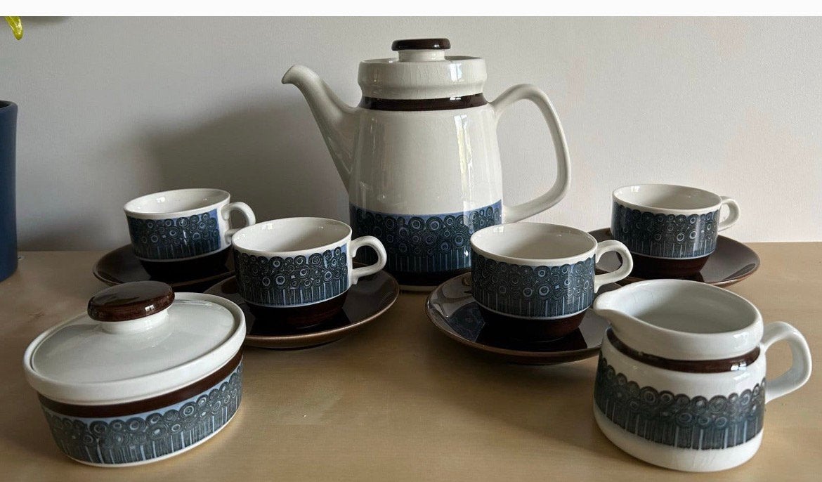 Vintage Scandinavisch design servies RÖRSTRAND Sweden AMANDA, Ophalen of Verzenden