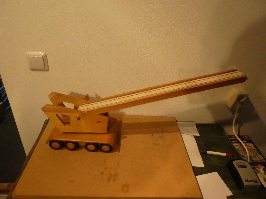 houten speelgoed, Kinderen en Baby's, Speelgoed | Houten speelgoed, Ophalen of Verzenden, Gebruikt, Duw- of Trekspeelgoed