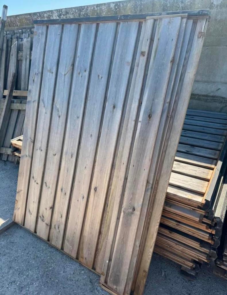 gebruikte schuttingen te koop, Ophalen, 1 tot 2 meter, 6 meter of meer, Zo goed als nieuw