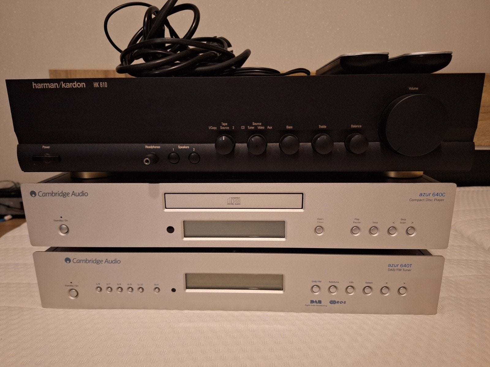 radio, cd, versterker., Ophalen, Audio
