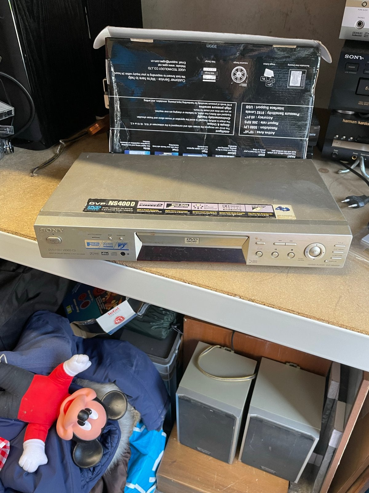 Sony DVP-NS400D DVD/CD-speler - Goede staat, Audio, Tv en Foto, Ophalen of Verzenden, Gebruikt, Dvd-speler, Sony