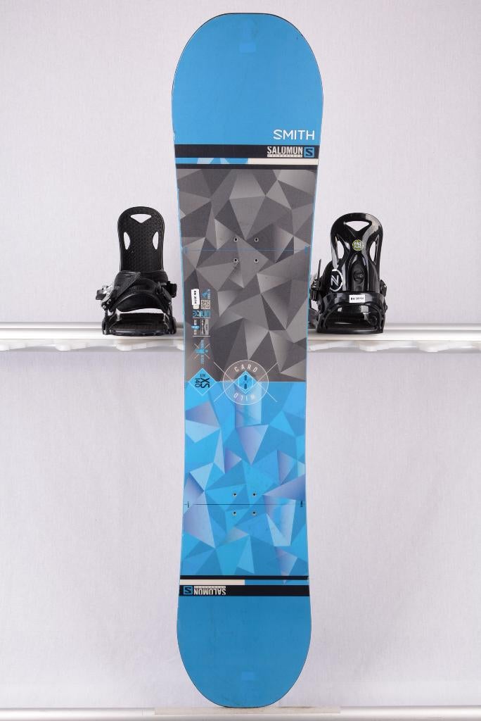 140 snowboard SALOMON WILD CARD, black/blue, ALL terrain, Sport en Fitness, Snowboarden, Ophalen of Verzenden, Gebruikt, Board