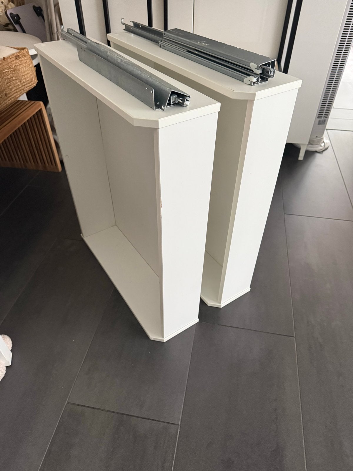 2x IKEA Pax lade met rails (75x60 cm), Huis en Inrichting, Ophalen, Gebruikt, 50 tot 100 cm, Met lade(s)