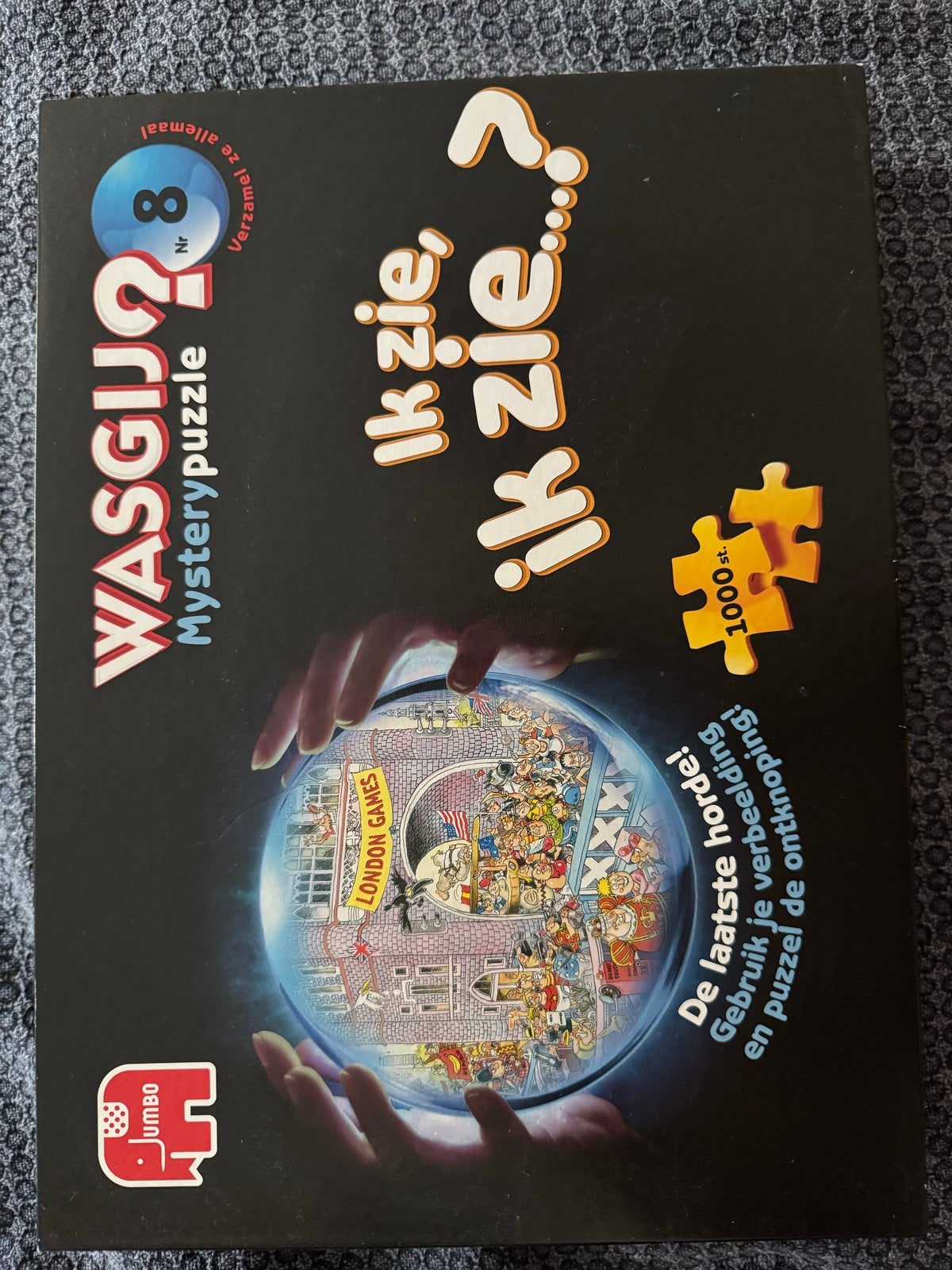 Wasgij Mysterypuzzel 8: Ik zie, ik zie... (1000 stukjes), Hobby en Vrije tijd, Denksport en Puzzels, Ophalen, 500 t/m 1500 stukjes