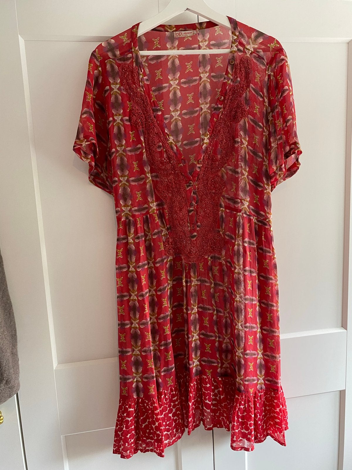 Didi tuniek XXL, Kleding | Dames, Ophalen of Verzenden, Zo goed als nieuw, Maat 46/48 (XL) of groter, Rood