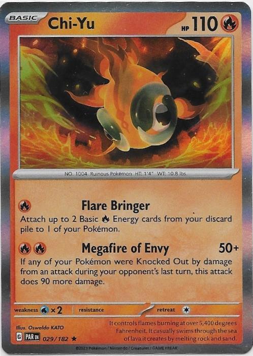 Paradox Rift,  Chi-Yu [holo] 29/182, Verzenden, Nieuw, Losse kaart