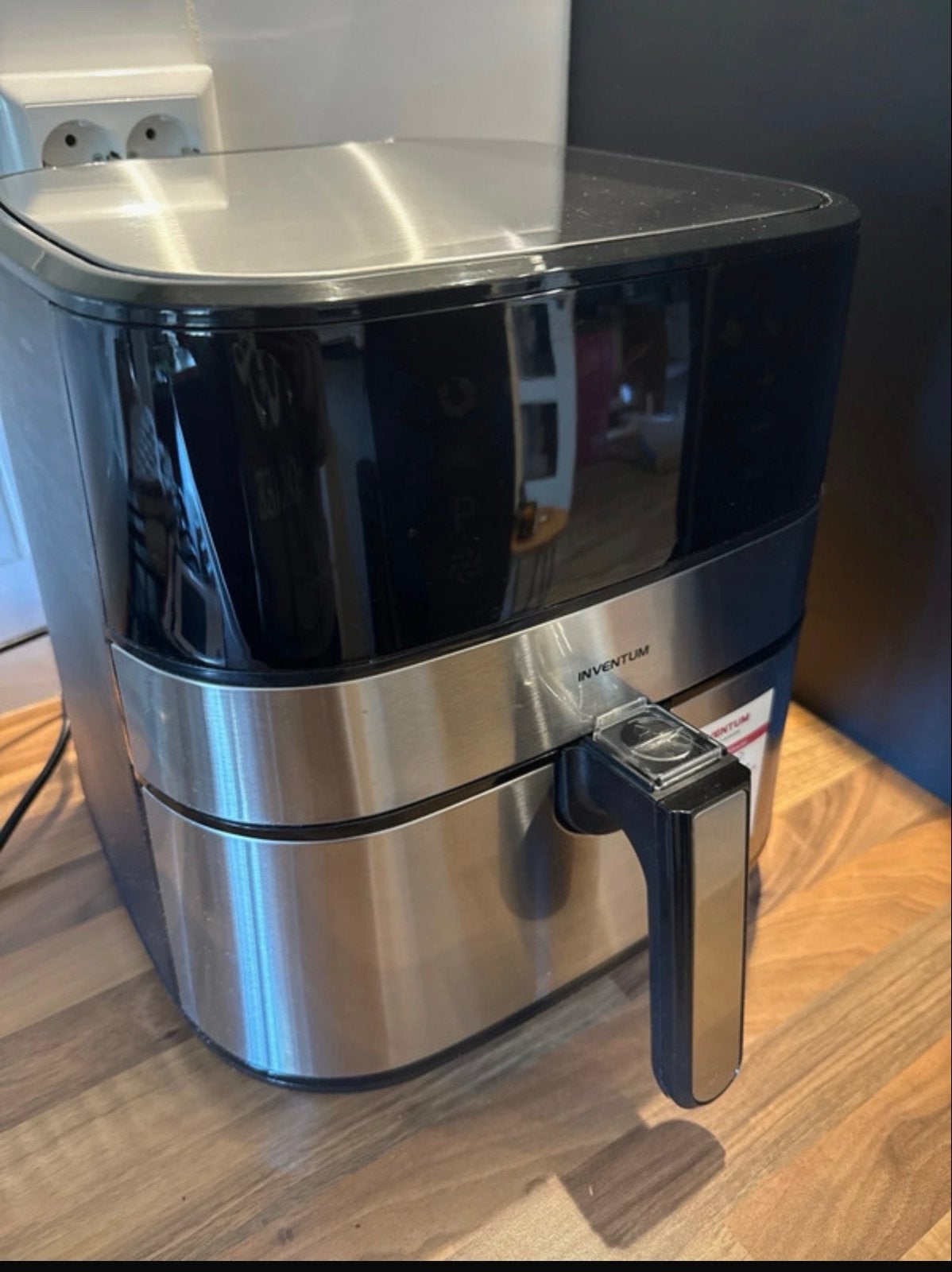 Inventum GF500HLD Heteluchtfriteuse Airfryer XXL, Witgoed en Apparatuur, Ophalen, Zo goed als nieuw, Airfryer XXL, 1500 gram of meer