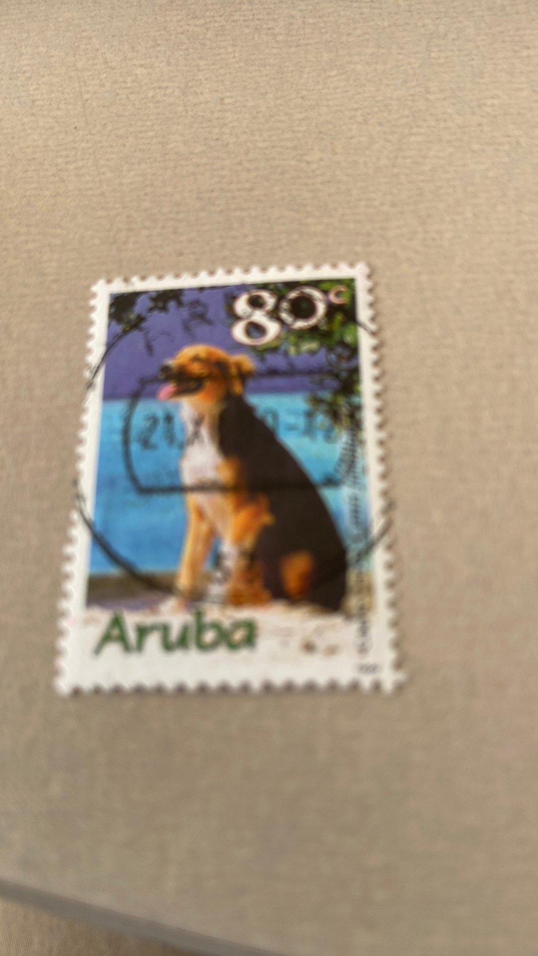 Aruba, Ophalen of Verzenden, Gestempeld