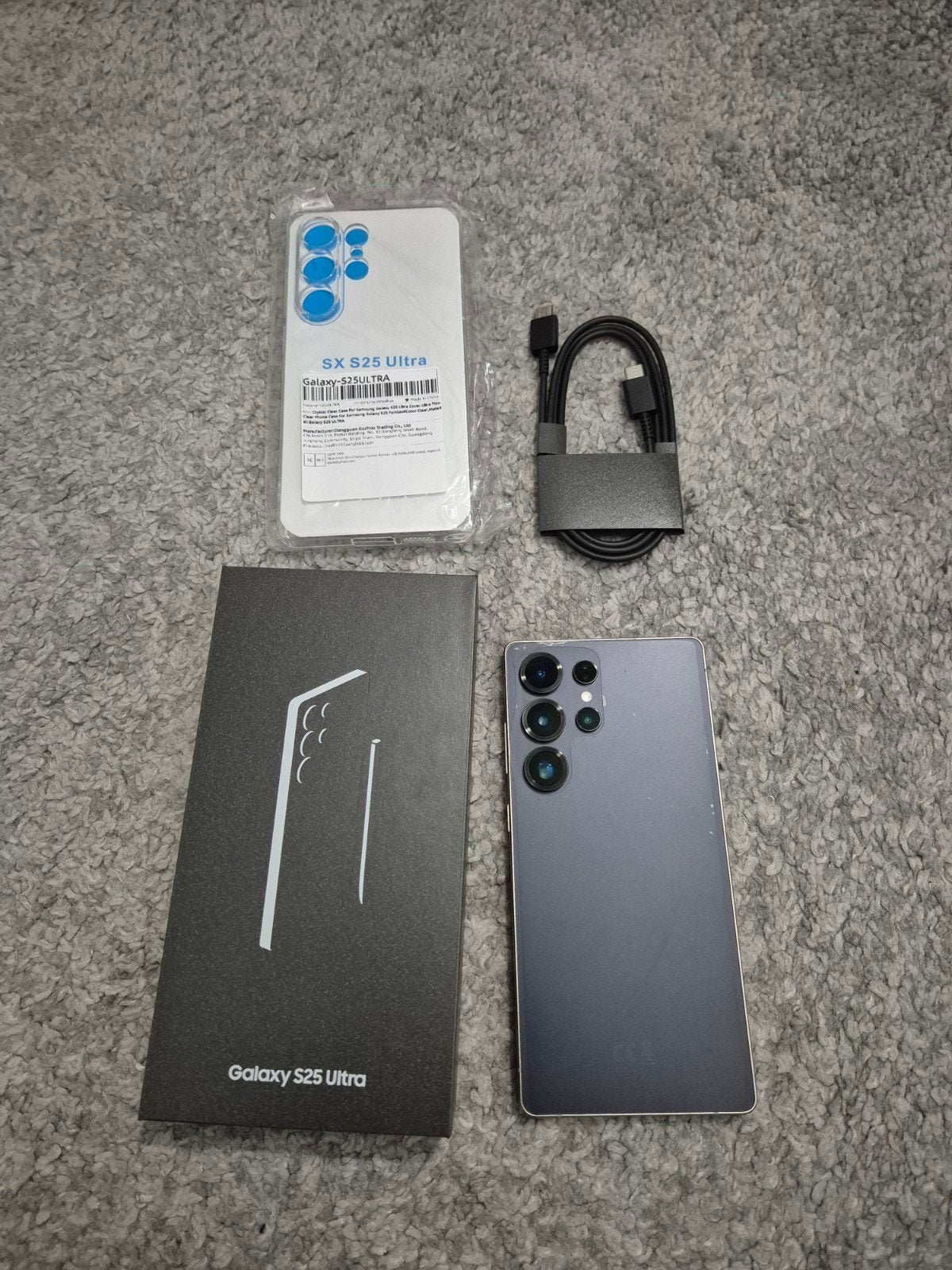 Samsung Galaxy S25 Ultra 512GB met doos en bon, Overige modellen, Zwart, Zo goed als nieuw, Android OS