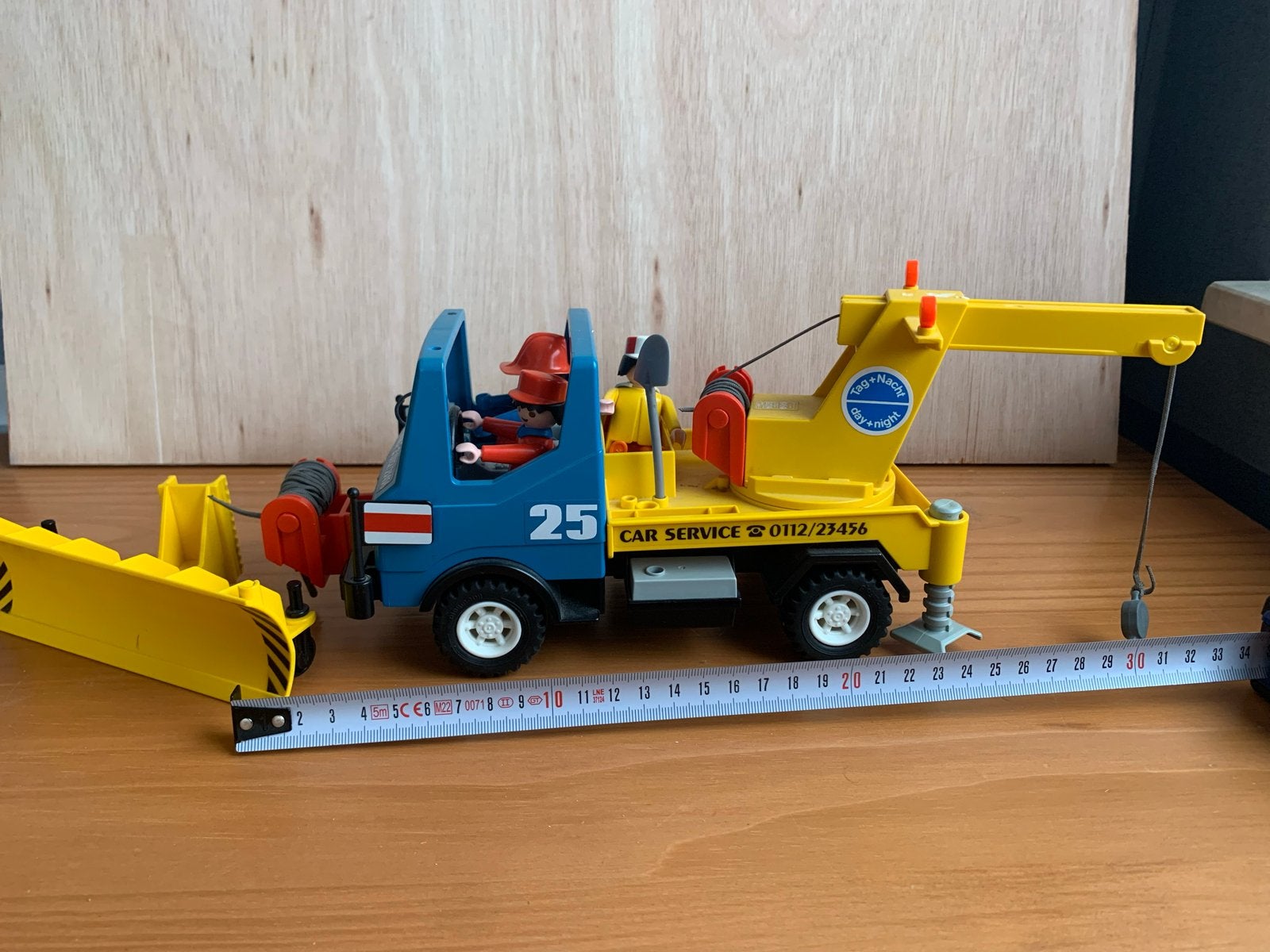 Playmobil Takelwagen met Sneeuwschuiver en Figuren, Ophalen, Gebruikt, Complete set, Voertuig