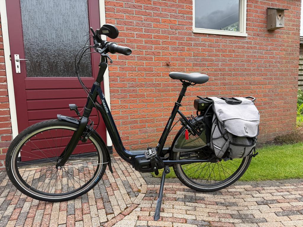 Gazelle ami c7 L49 | weinig km, lage instap, Fietsen en Brommers, Elektrische fietsen, 47 tot 51 cm, Ophalen, Zo goed als nieuw