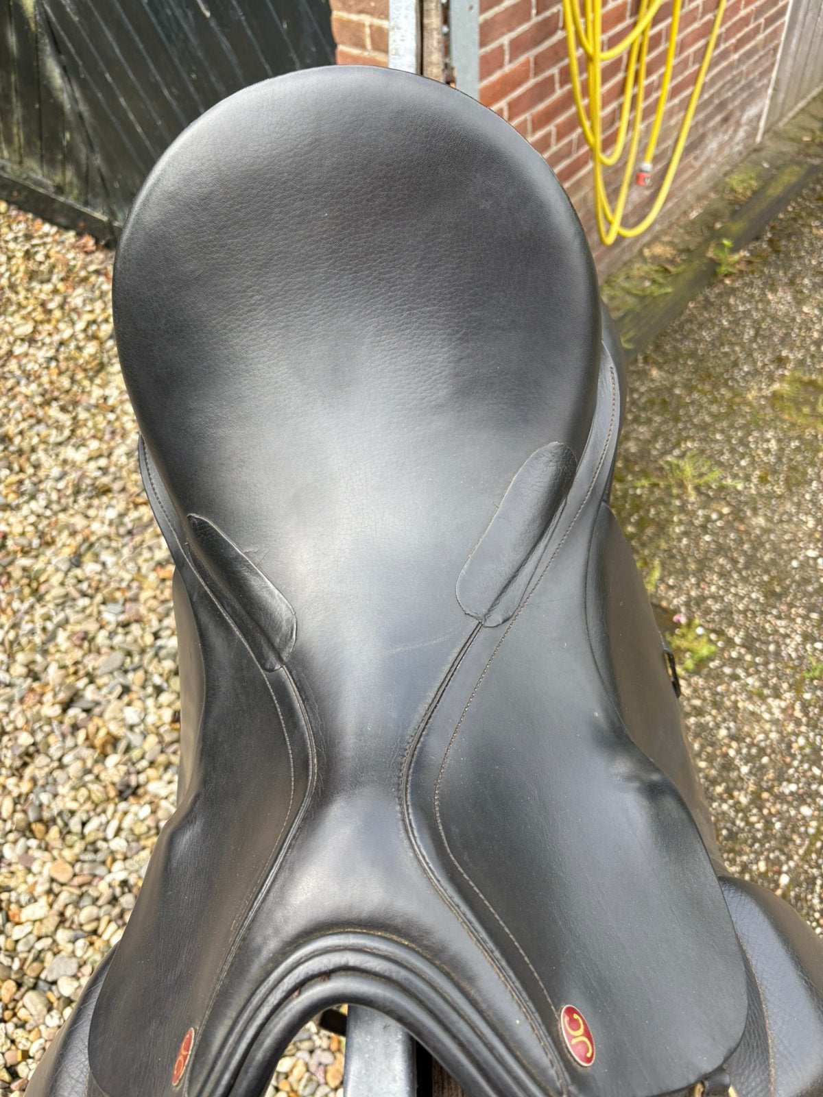 17.5” JC dressuurzadel, Ophalen, Gebruikt, Dressuur