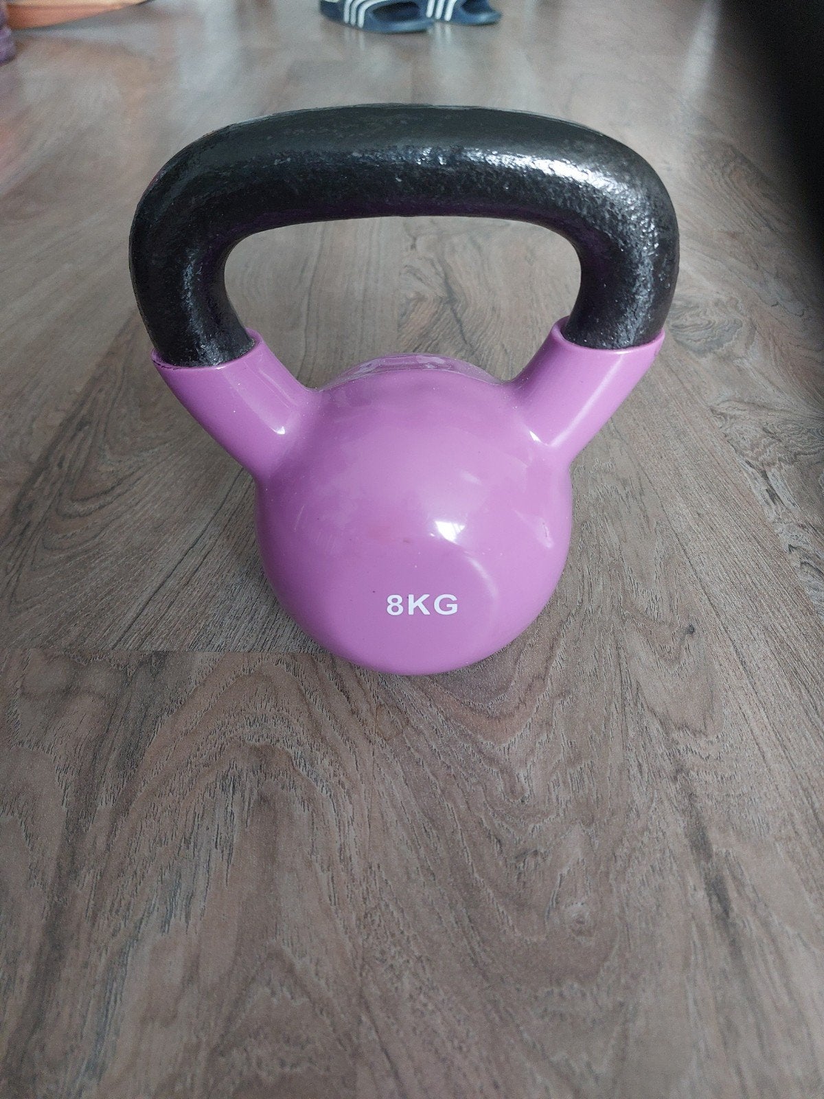 8 kg ketllebell neopreen gecoat gietijzer, Ophalen, Gebruikt, Benen, Kettlebell