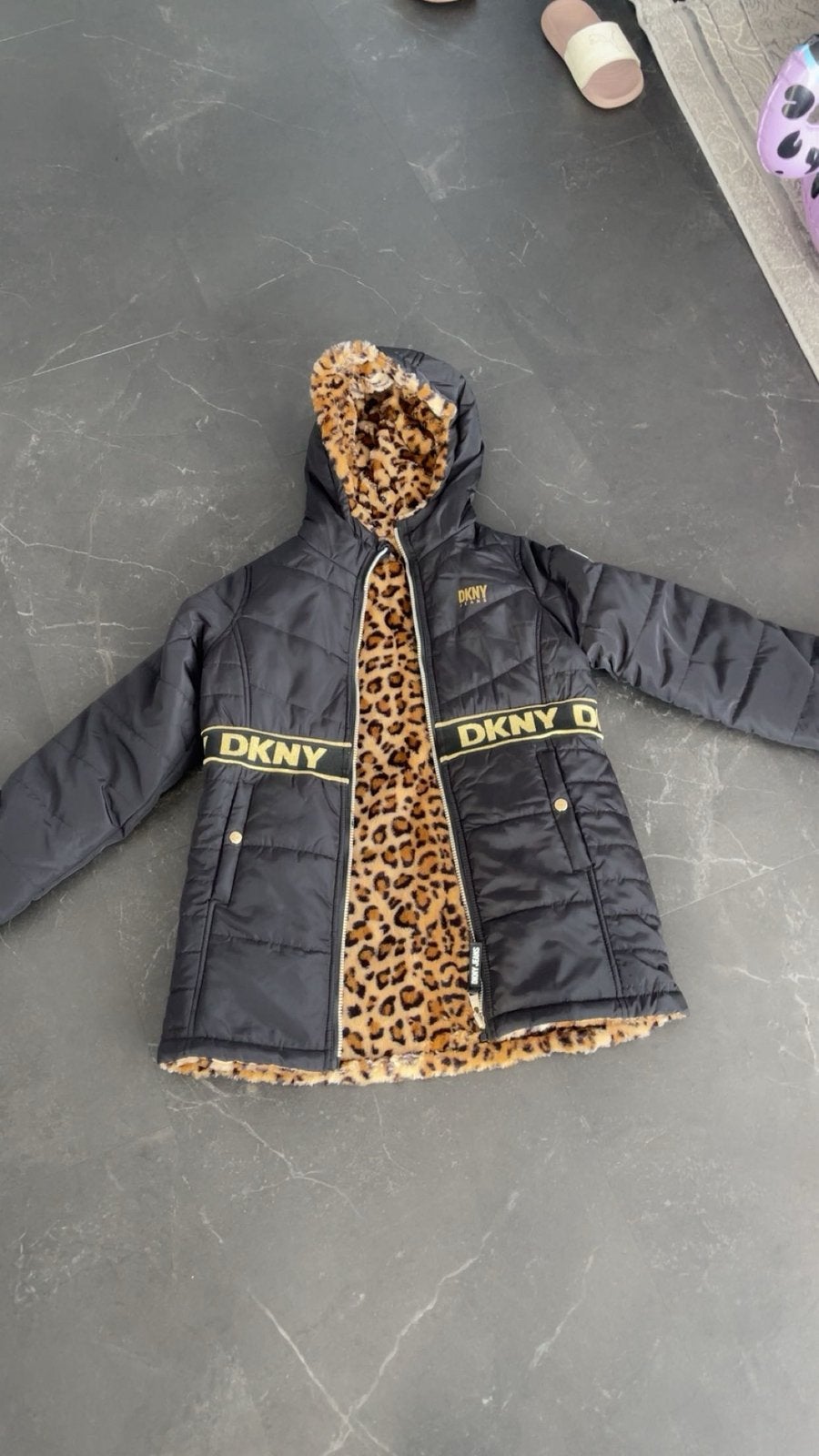 DKNY Winter Jacket – brand new, Kleding | Dames, Ophalen, Nieuw, Maat 36 (S), Zwart