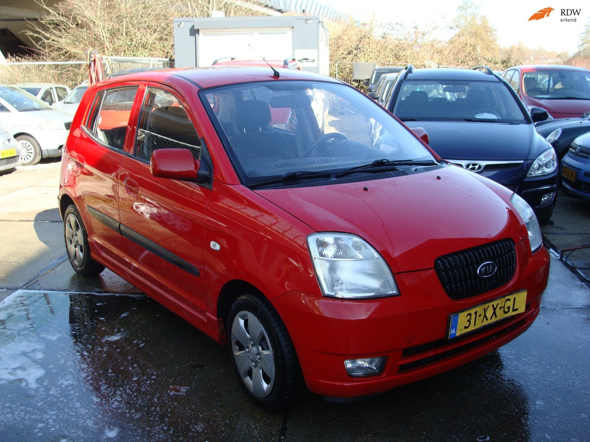 Kia Picanto 1.0 D-light st bekr airco 5drs nap apk, Voorwielaandrijving, ABS, Gebruikt, 4 cilinders