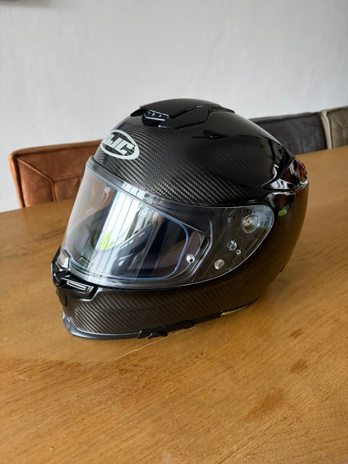 RJC RPHA 70 CARBON ECE R 22.05 motorhelm maat M, Ophalen of Verzenden, Tweedehands, Integraalhelm, Overige merken