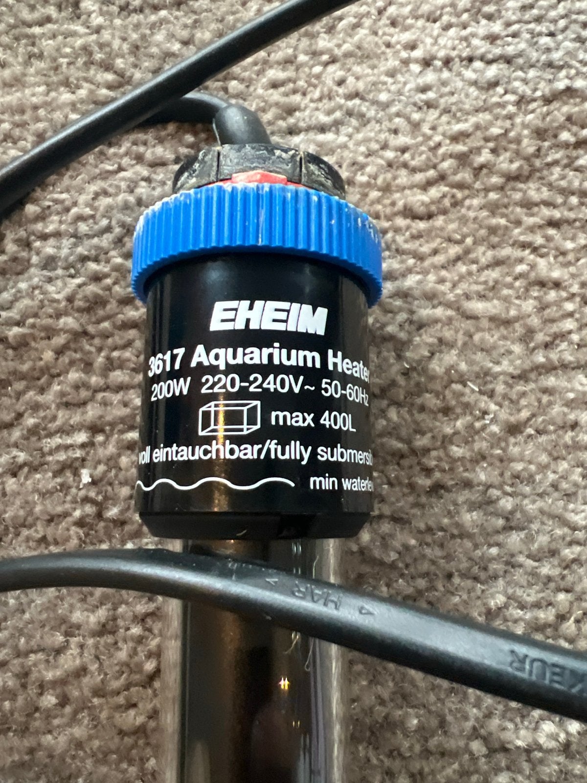 Eheim verwarmingselement 400L, Ophalen, Gebruikt, Verlichting of Verwarming, Verwarming