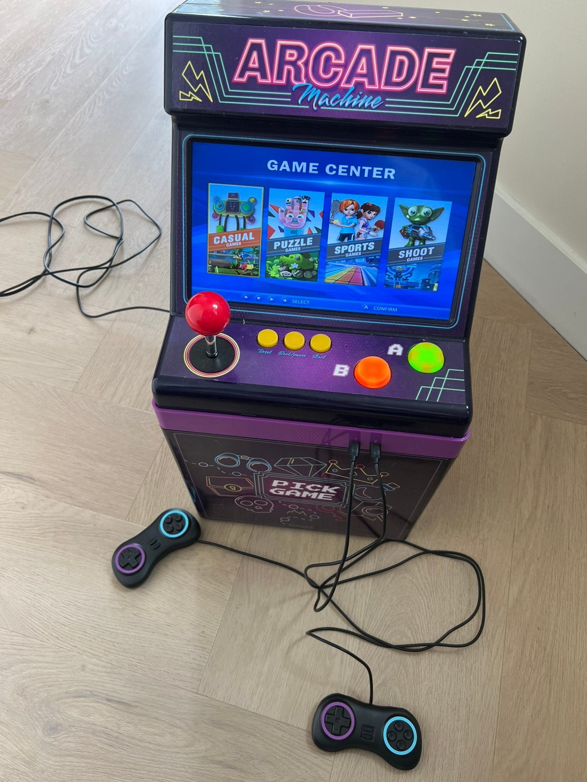 Arcade spelcomputer, Ophalen, Zo goed als nieuw