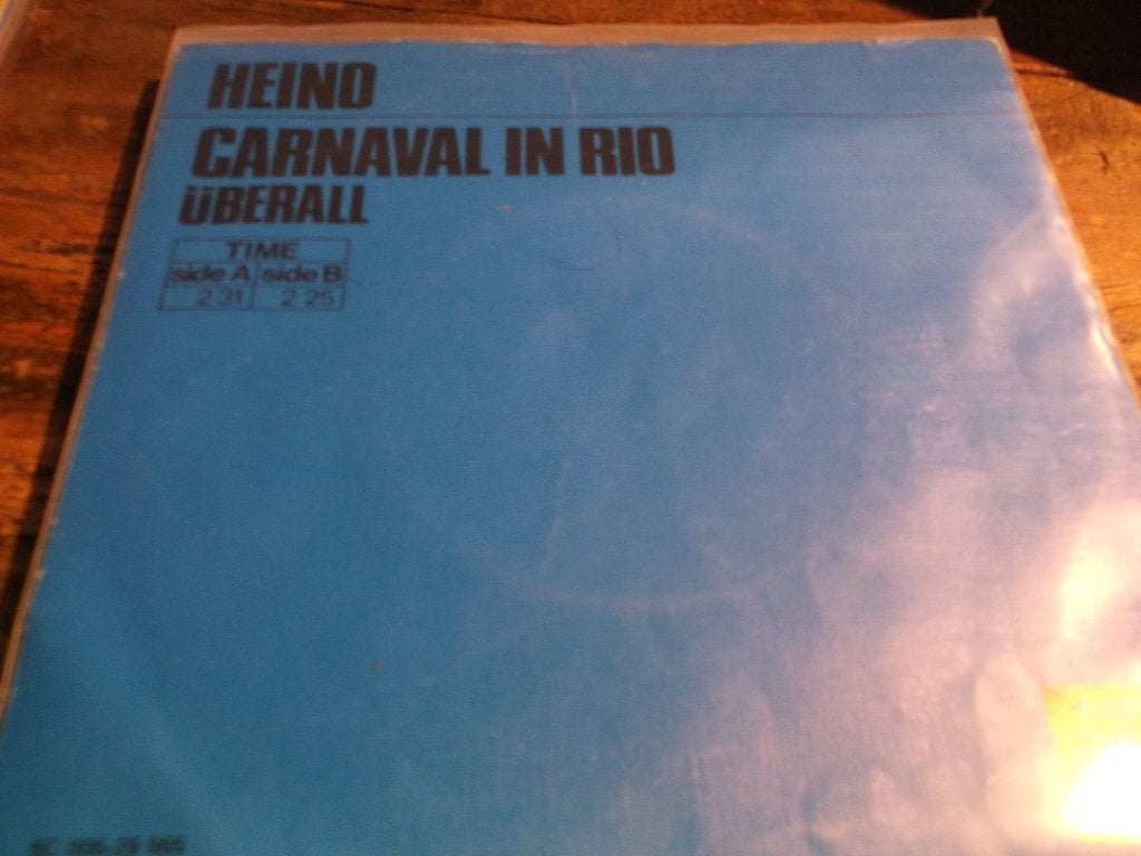 heino Carnaval in rio16d, Gebruikt, 7 inch, Single, Ophalen of Verzenden