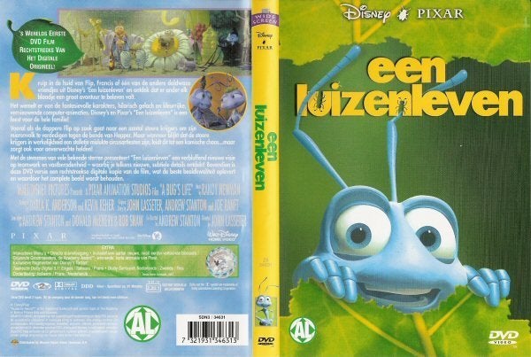 A Bug's Life Of Luizenleven DVD, Europees, Tekenfilm, Verzenden, Alle leeftijden