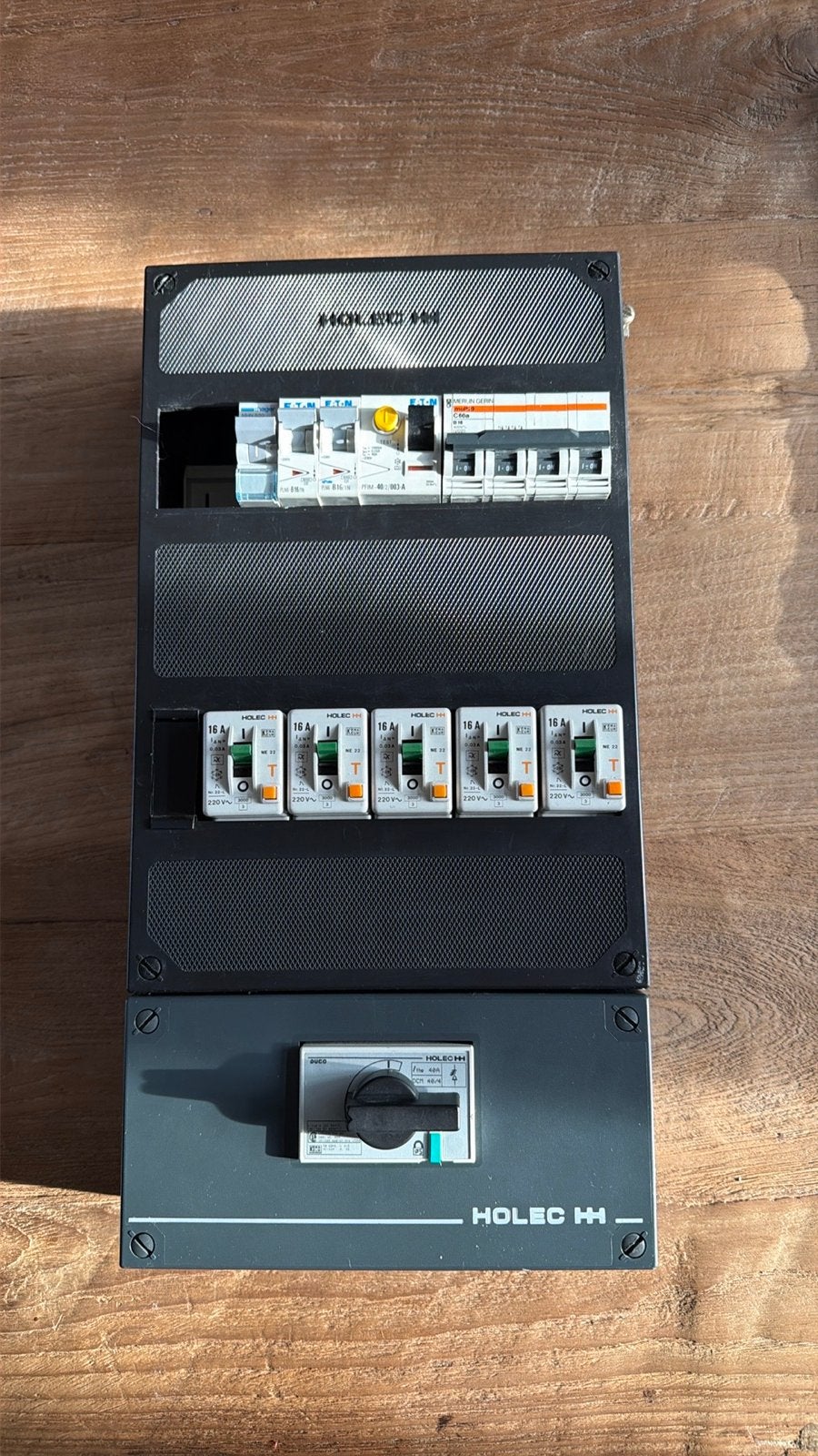 Holec Groepenkast met Eaton en Holec componenten, Ophalen of Verzenden, Gebruikt, Eaton, Groepenkast