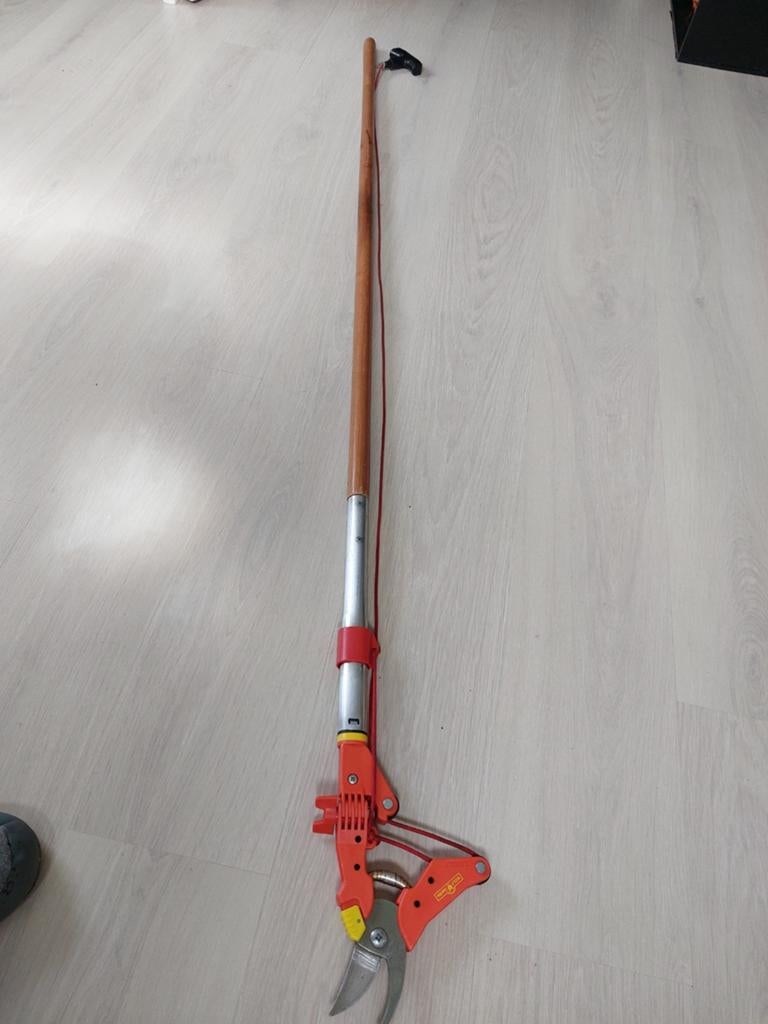 Wolf telescopische snoeischaar, Tuin en Terras, Ophalen of Verzenden, Gebruikt, 30 t/m 39 mm, Wolf